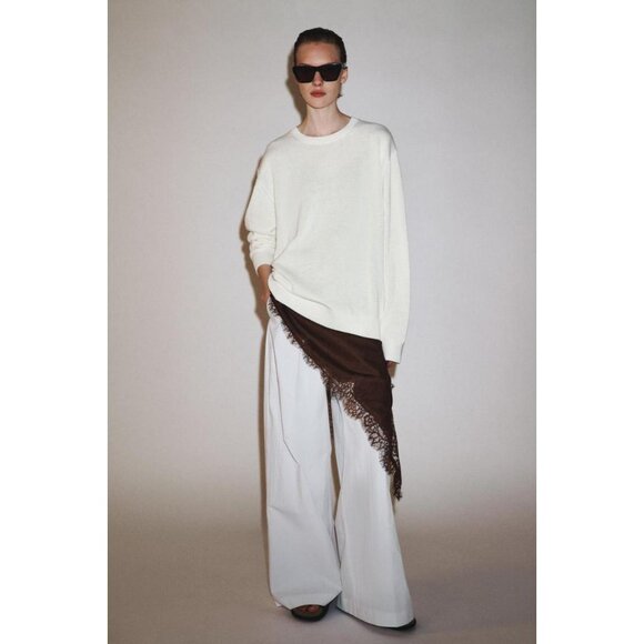 ZARA ASYMMETRIC LACE DRESS ZW COLLECTION - Picture 2 of 4